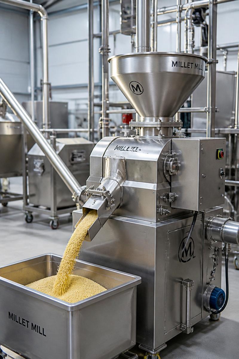 Millet processing facility